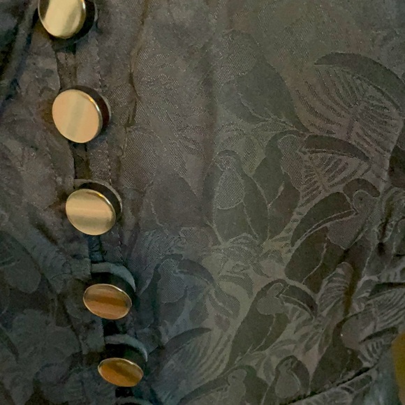 Marc by Marc Jacobs navy blue button up blouse - Picture 2 of 3